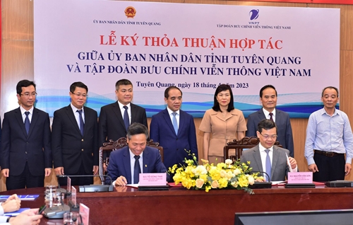 Tập đoàn VNPT đồng hành cùng tỉnh Tuyên Quang thực hiện chuyển đổi số
